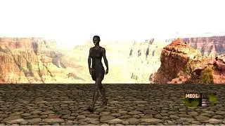 Media Fx Burkina - Miss Zena 3D fashion defilee in the mountain (demo/training 2012)
