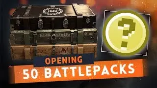 ► 50 BATTLEPACK OPENING EXPERIMENT! - Battlefield 1 Weapon Skins