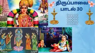 திருப்பாவை பாசுரம் 30 வங்கக் கடல் கடைந்த மாதவனைக் கேசவனைக் Tirupavai PASURAM 30 - vangak kadal#83
