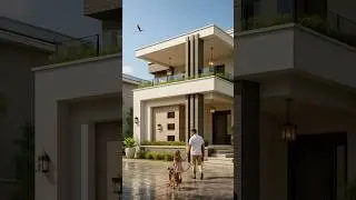 Modern Nigerian Duplex Exterior Animation | 2025 Design Trends