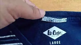 Lee Cooper Men's T-shirt unboxing