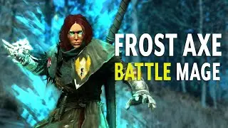 Frost Axe Battle Mage PVP Fortress Defense | Ice Gaunt + Great Axe | PVP Flash Back (Oct 2021)