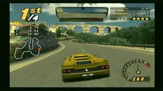 Need for Speed: Hot Pursuit 2, 8Laps Ancient Ruins - Ferrari F50