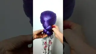 Bunhacks#hair#hairstyle#bunstyle#bunhack#hairtutorial#messybuns#braids#hairtransformation#tiktok