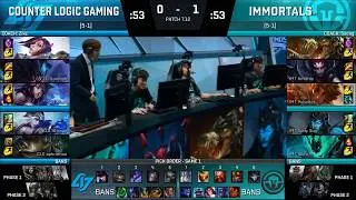 IMT vs CLG Highlights Game 2 NA LCS Summer 2017 Immortals vs Counter Logic Gaming W4D1