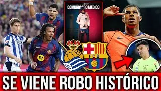 ¡GIL MANZANO VUELVE Y RAPHINHA ES BAJA! PREVIA REAL SOCIEDAD VS BARCELONA, A 1PT DEL MADRID