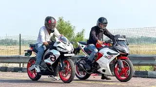 2025 Apache RR 310 vs Aprilia RS 457 Drag race 😱🔥