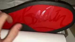 ASMR Shoe Unboxing (Christian Louboutin)