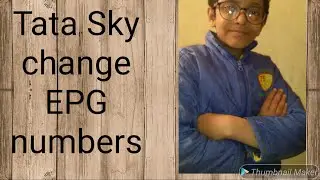 Tata sky change EPG numbers