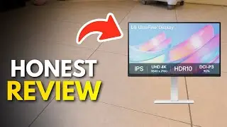 LG 27US550 W 27 Inch 4K UHD Computer Monitor Review