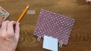 How to Make Notebooks w/ Pencil Holder from Scrap Paper #notebookideas #craftingwithbo #recyclepaper
