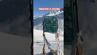 Baralacha Crossing 💖|| Spitti Leh ~ Ladakh #baralachapass #baralachaleh #amanaryaavlogs