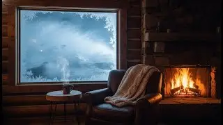 Heavy Blizzard Howling at Cozy Cabin Window: 8D Audio for Instant Deep Sleep (Insomnia Cure 2026)