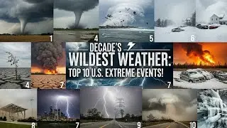 Decade's Wildest Weather: Top 10 U.S. Extreme Events!