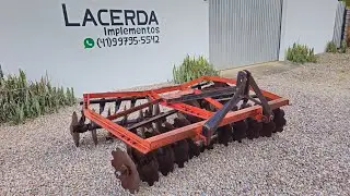 Гидравлическая борона Baldan с 24 дисками, оригинальная краска.