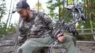 Jousimetsästysammunnan harjoittelua