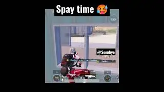 SPRAY TIME🥵 Pubg #bgmi #pubgmobile  #seeubye