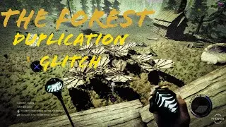 The Forest Duplication Glitch on Multiplayer (Very Easy!!) PS4