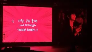 Ahn Hyo Seop Reacts to Fan Video Message @ Manila Fan Meet 2023 | 4K FanCam #ahnhyoseop #안효섭