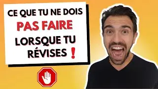 Comment AUGMENTER TA PRODUCTIVIT&Eacute; en tant qu'&eacute;tudiant | Les 5 choses &agrave; NE PAS FAIRE