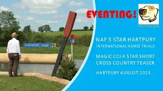 Teaser 4 Star cross country action from the Hartpury International Horse Trials 2023 #equestrian