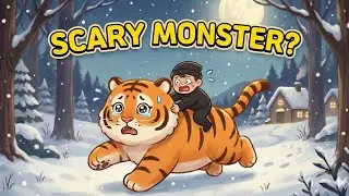 👾 The Persimmon Monster! | Why the Scary Tiger Ran Away?! | Goofy Tiger Tales Ep. 01