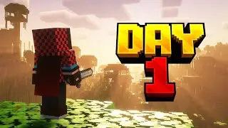 How i survived DAY 1 in Minecraft Survival...