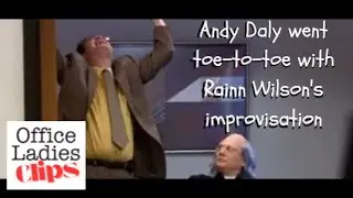 Rainn Wilson and Andy Daly Improvised This Scene - Ben Franklin - The Office Ladies Podcast Clips