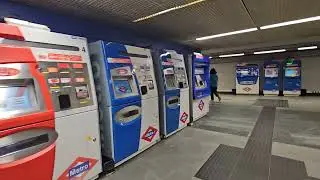 ASÍ ES LA NUEVA ESTACIÓN DE METRO DE ATOCHA (NEW SUBWAY STATION MADRID ATOCHA) INSIDE