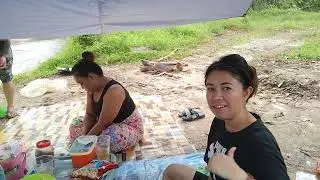 Aktiviti pada hari ini picnic di air terjun Kota Tinggi Johor