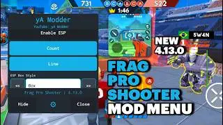 Frag Pro Shooter v4.13.0 Mod Menu ESPs, TeleKill, Unlock All, Auto Kill, No CD and More | yA Modder