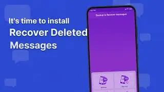 Message recovery from any social network app