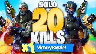 20 KILL SOLO RECORD - FORTNITE BATTLE ROYALE