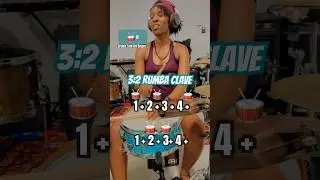 3:2 Rumba Clave | Drum Independence Ex. | Afro Latin Rhythms