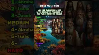 🌍Fast Bible Trivia Challenge! 💡Test Your Knowledge Now!⚡Abraham, Isaac, Jacob #biblegames #quiz