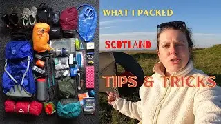 What I brought on the West Highland Way | How I pack my rucksack for Hiking & Camping