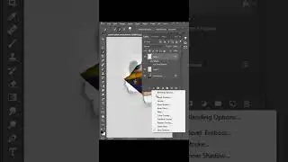 Torn Paper Effect | Photoshop Tutorial #shorts #viral #adobe #creative #manipulation #digitaleffect