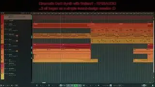 Cinematic Dark Synth with Guitars?? ... it all began as a simple sound-design session :D