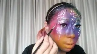 NYX #faceawardsmy 2017 | watercolour effect wisteria | submission