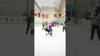 The Hit And The Goal Is Insane🏒🤯 #hockey #hockeyplayers #shorts