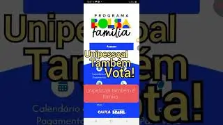 Novas not&iacute;cias do bolsa fam&iacute;lia unipessoal tamb&eacute;m vota 