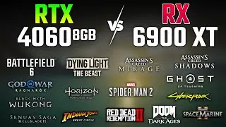 RTX 4060 против RX 6900 XT в 2026 году | Тест в 15 играх | 1440p
