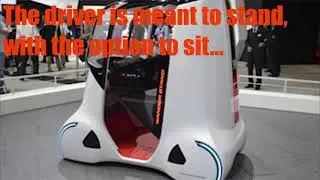 The Honda Wander Stand: Four-Wheeled Concept Personal Mobility Vehicle