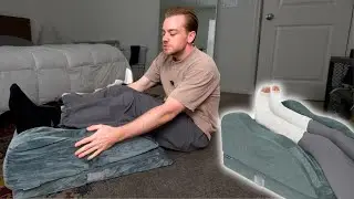 KingPavonini Adjustable Leg Elevation Pillow Review &ndash; Memory Foam Wedge for Pain Relief