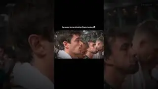 Fernando Alonso intimidating Charles Leclerc 😂😂#f1 #formula1