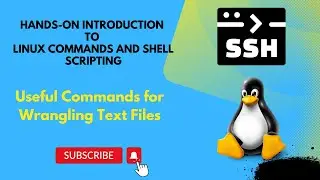 Useful Commands :Wrangling Text Files || Hands-on Introduction to Linux Commands and Shell Scripting