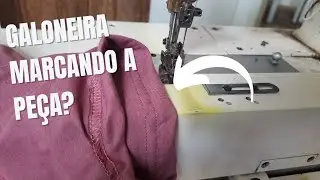 Galoneira marcando a peça?