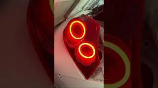 G37 halo tail lights #retrofit #g37sedan #infiniti #halorings  #diodedynamics