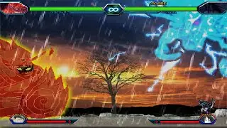 Itachi VS Sasuke (Curse Mark) - Bleach Vs Naruto 3.4 (Modded)