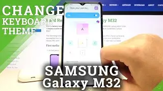 How to Download The Best Keyboard Theme Keys Caf&eacute; on SAMSUNG Galaxy M32
